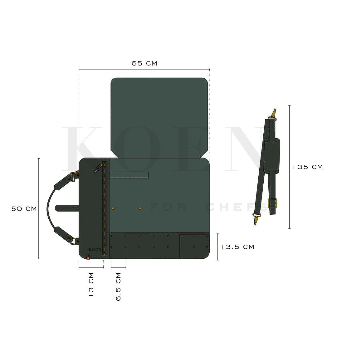 Max KOEN for Chefs Case Indigo Blue SPECIAL EDITION