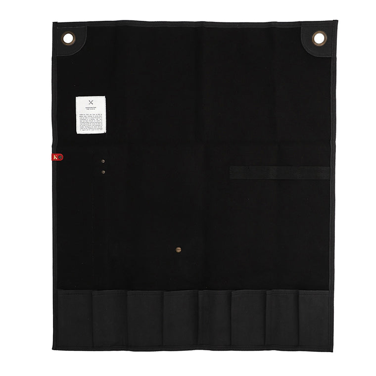 Estuche Commis Knifewear x KOEN for Chefs Lona Encerada Color Negro