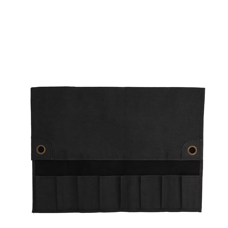 Estuche Commis Knifewear x KOEN for Chefs Lona Encerada Color Negro