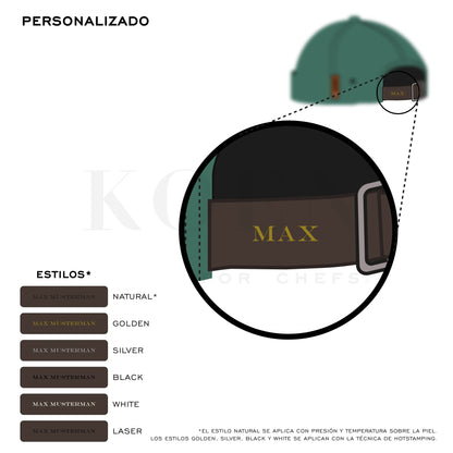 Brimless Kiblo x KOEN Moss Color Cotton Canvas