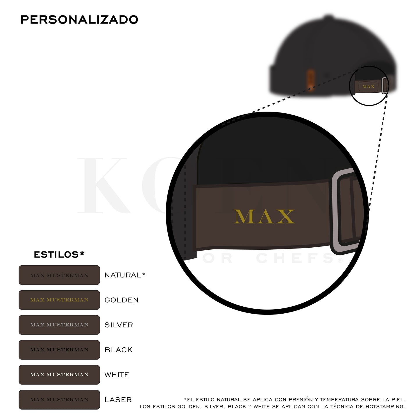 Brimless Kiblo x KOEN Cotton Canvas Black