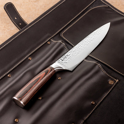 Cuchillo Chef KOEN for Chefs Acero Inox. Martillado 8"