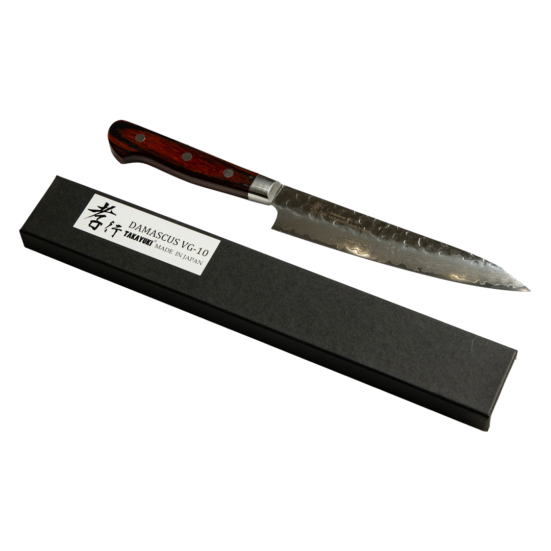 Cuchillo Japonés Petty Sakai Takayuki Acero VG10 6"