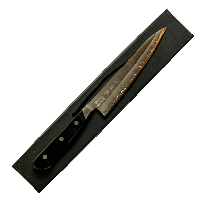 Cuchillo Japonés Petty Minamoto Acero Sueco Sandvik 6"