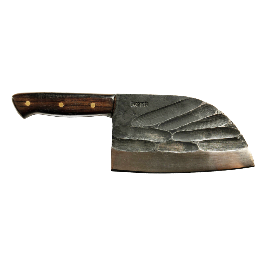 Cuchillo Mexicano Estilo Serbio Acero al Carbón 7"