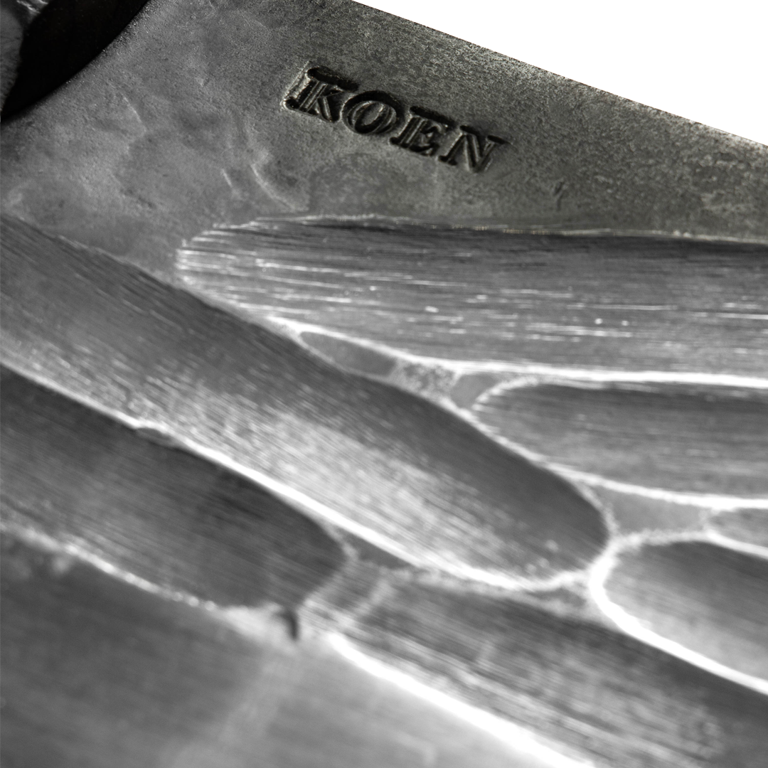 Cuchillo Mexicano Estilo Serbio Acero al Carbón 7"