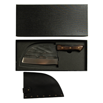 Cuchillo Mexicano Estilo Serbio Acero al Carbón 7"