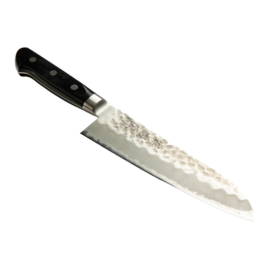 Cuchillo Japonés Santoku Zenpou Acero Aogami Super 7"