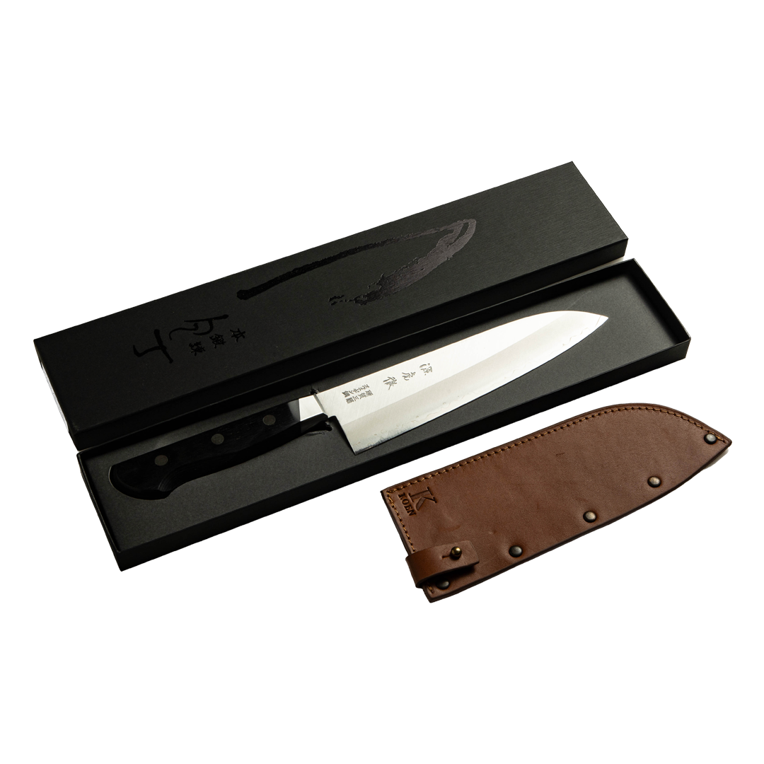 Cuchillo Japonés Santoku Minamoto Acero Sueco Sandvik  7"