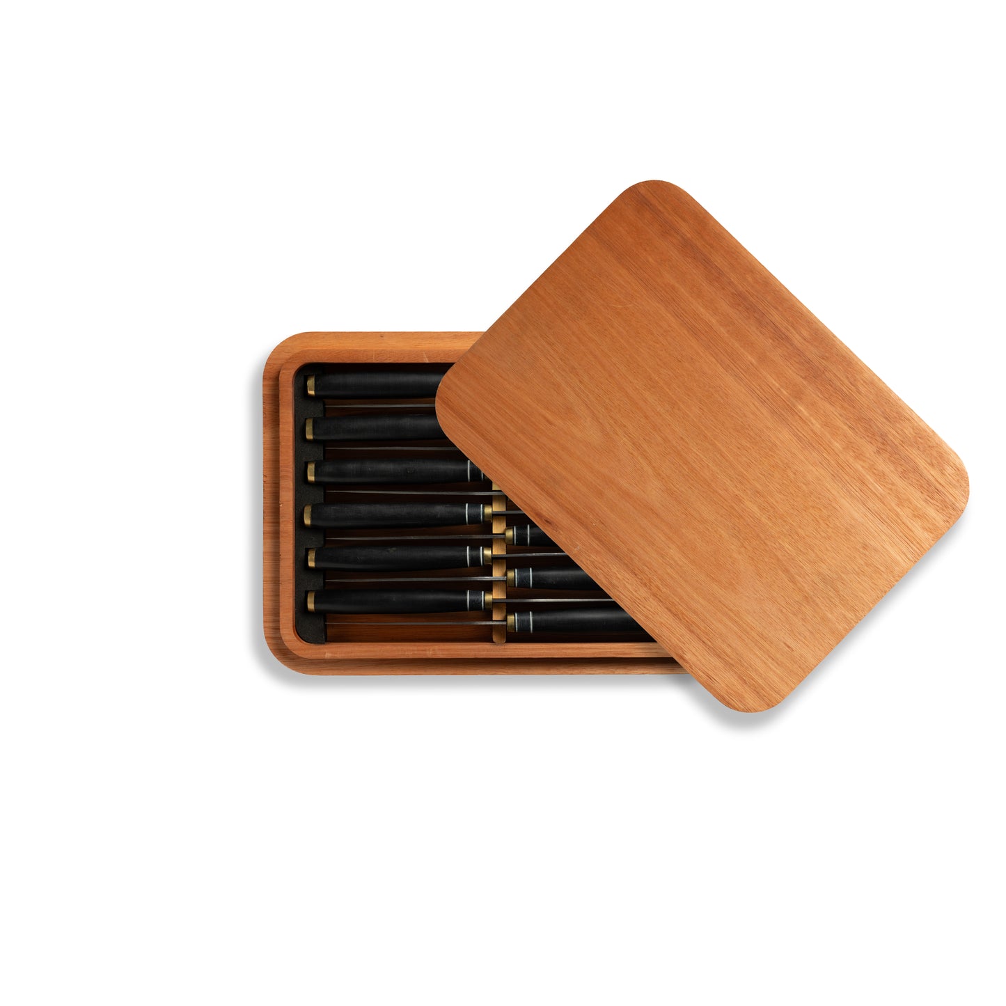 Set 12 Pz. Cuchillo de Mesa Prime KOEN for Chefs Color Negro