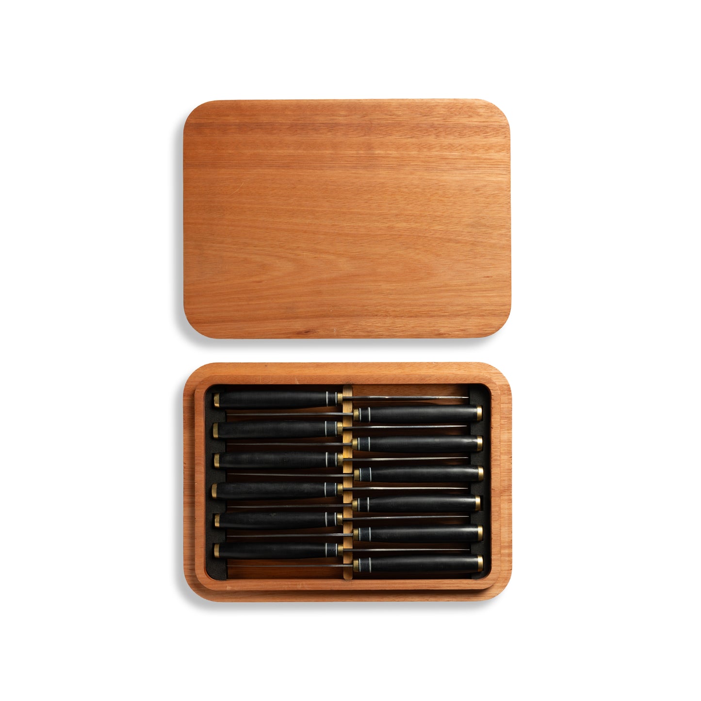 Set 12 Pz. Cuchillo de Mesa Prime KOEN for Chefs Color Negro