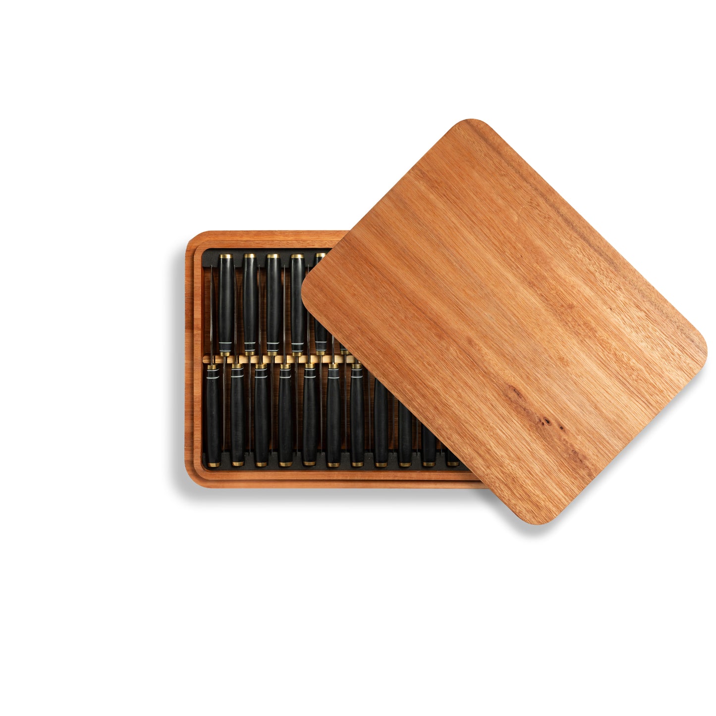 Set 24 Pz. Cuchillo de Mesa Prime KOEN for Chefs Color Negro