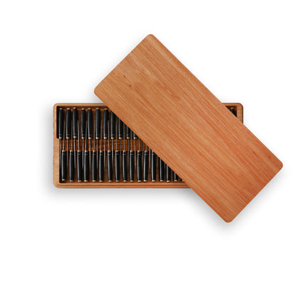 Set 48 Pz. Cuchillo de Mesa Prime KOEN for Chefs Color Negro