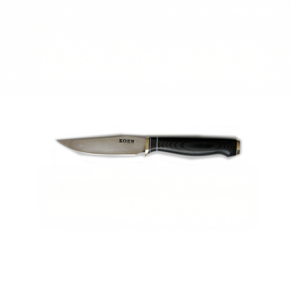 Cuchillo de Mesa Prime KOEN for Chefs Acero Inox. Color Negro
