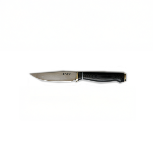 Cuchillo de Mesa Prime KOEN for Chefs Acero Inox. Color Negro
